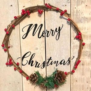 Christmas wall a art